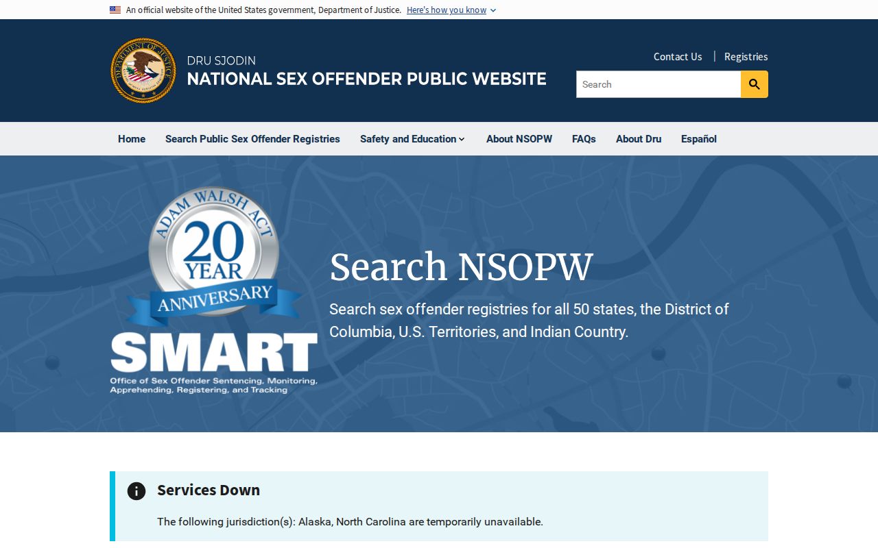 National supplement to a Wright County sex offender check